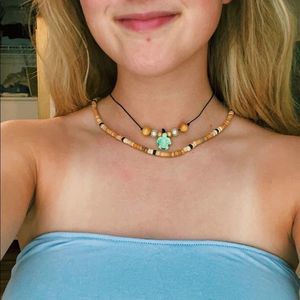 Vsco turtle necklace